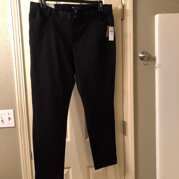 Gap Factory Black Dress Pants Slacks Trousers Women’s Size 16 Reg - Picture 2 of 8